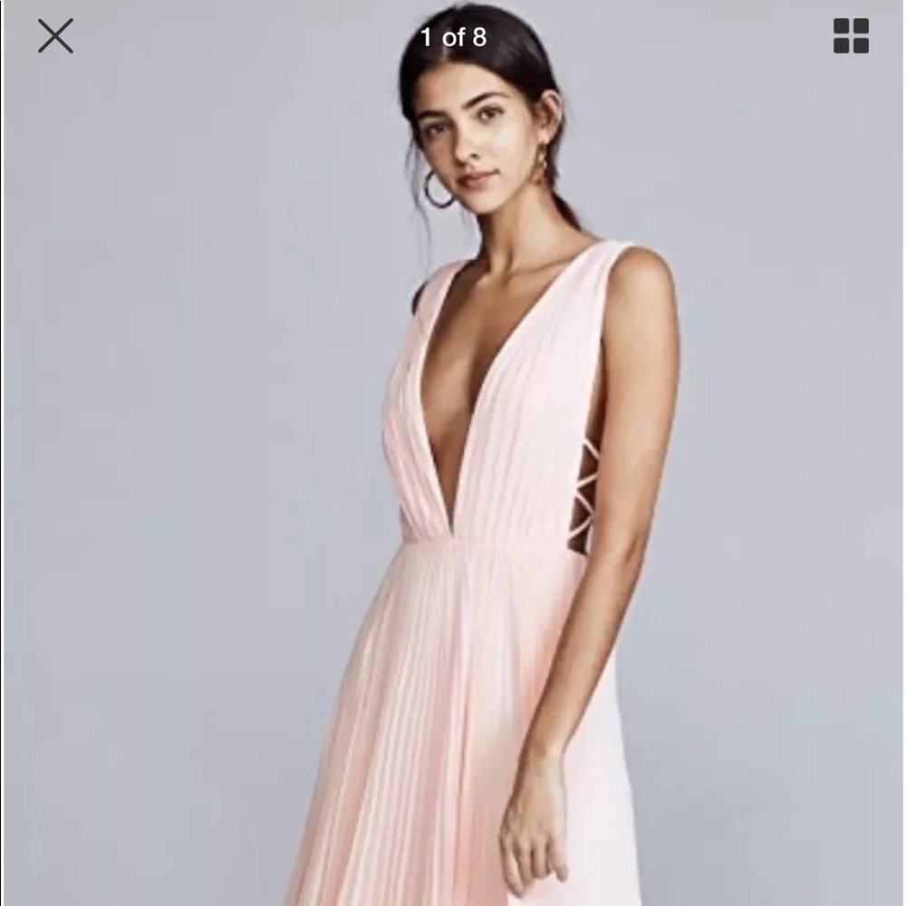 FAME and PARTNERS Allegra maxi dress worn once